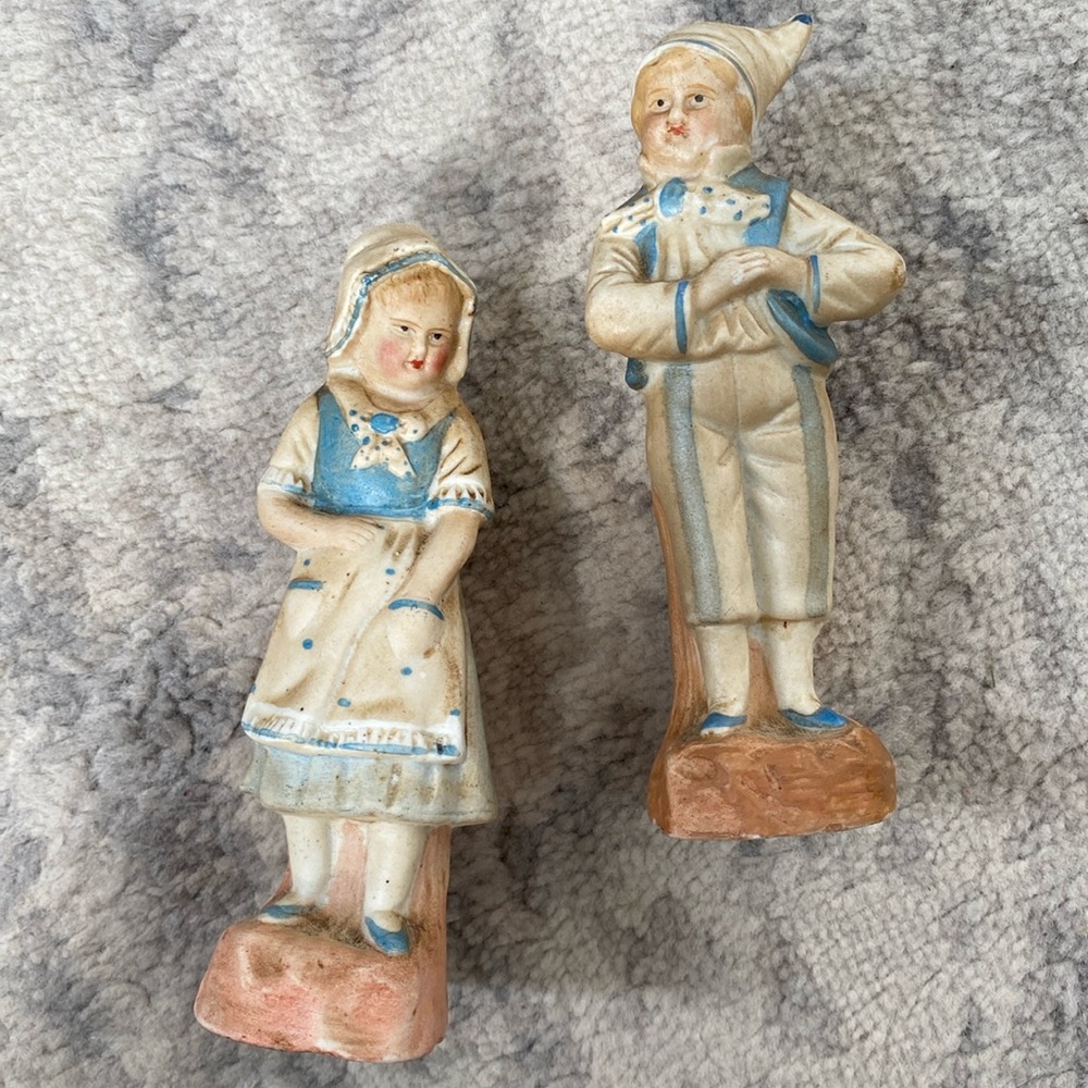 Antique German bisque figurines